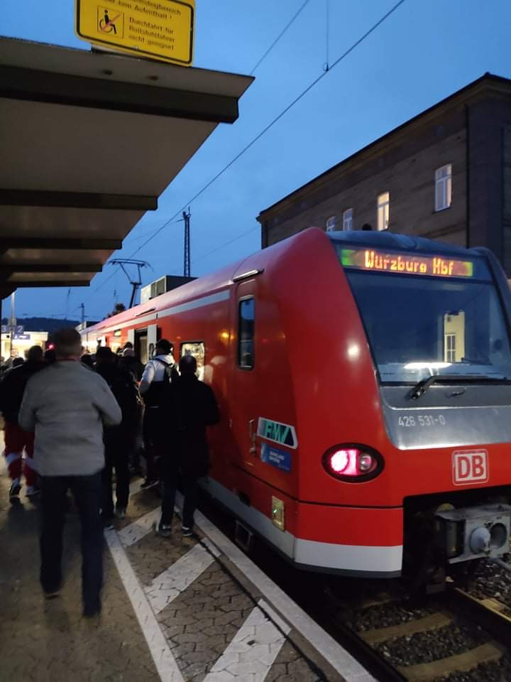 Überfüllte Züge Gabriele Köhler